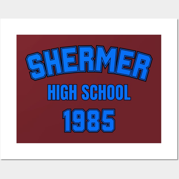 Shermer High Class of 85 Wall Art by Spatski